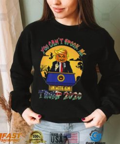 Trumpkin You Can’t Spook Me Trump 2020 Unisex Sweatshirt