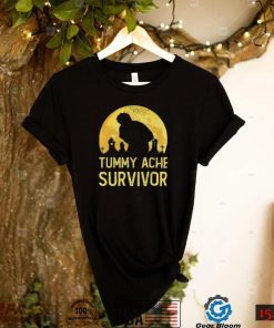 Tummy Ache Survivor Stomachache Halloween Shirt