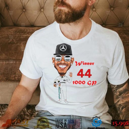 1000th Grand Prix Winner Lewis Hamilton Car Racing Unisex T Shirt