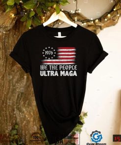 Ultra Maga We The People Republican Usa Flag Vintage Shirt