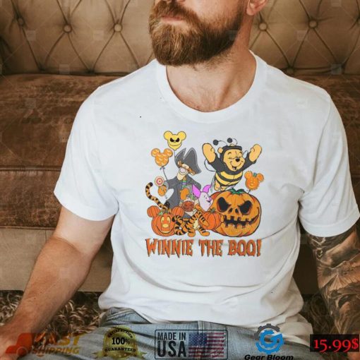 Vintage Winnie The Booh Shirt, Disneyland Halloween Tee, Pumpkin Shirt