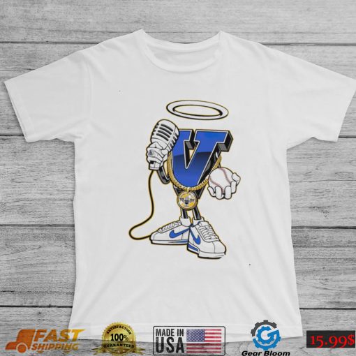 Vin Scully V logo shirt