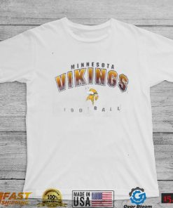 Vintage 90’s 00’s Minnesota Vikings football t shirt heather grey Logo Athletic Vikings tshirt