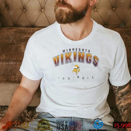 Vintage 90’s 00’s Minnesota Vikings football t shirt heather grey Logo Athletic Vikings tshirt