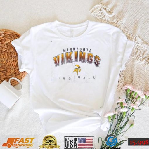 Vintage 90’s 00’s Minnesota Vikings football t shirt heather grey Logo Athletic Vikings tshirt