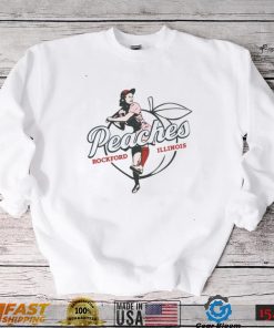 Vintage Baseball Rockford Peaches Promo Unisex Sweatshirt