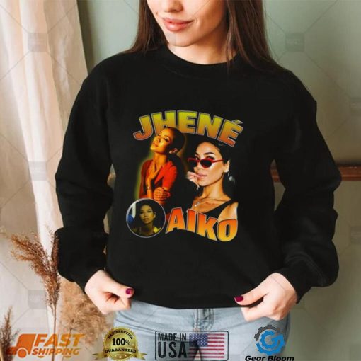 Vintage Design Jhene Aiko Bootleg Graphic Unisex Sweatshirt