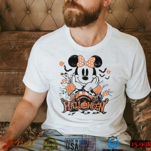 Vintage Disney Characters Minnie Mouse Halloween T shirt