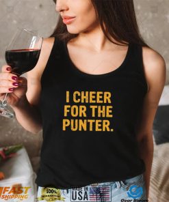 Vintage I Cheer For The Punter Shirt