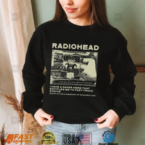 Vintage Radiohead Inspired 90s Xmas Shirt