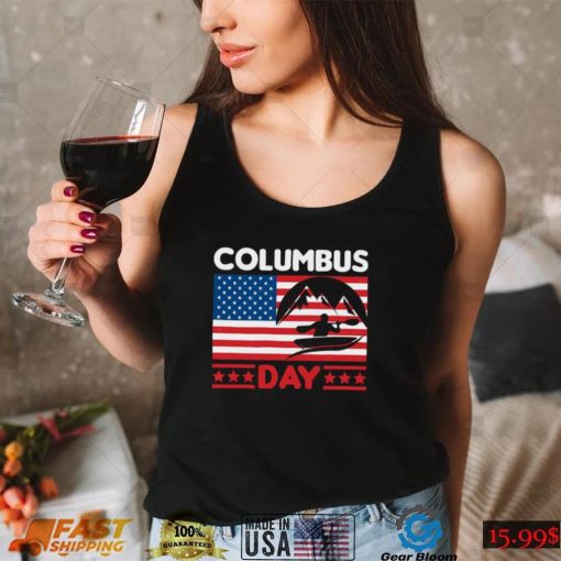 Vintage Retro Columbus Day T Shirt