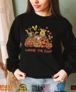 Vintage Winnie The Pooh Halloween Shirt, Disney Vacation Sweatshirt