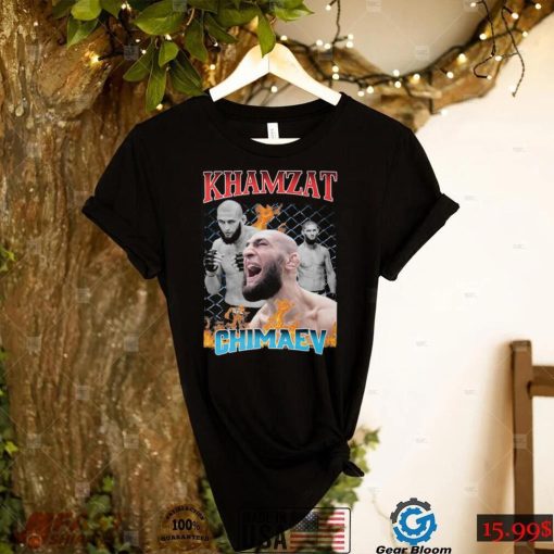 Vintgae Borz Khamzat Chimaev T shirt Hoodie, Long Sleeve, Tank Top