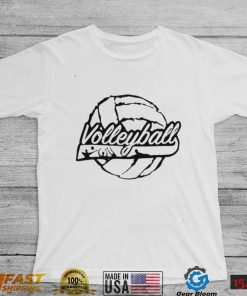 Volleyball art shirt