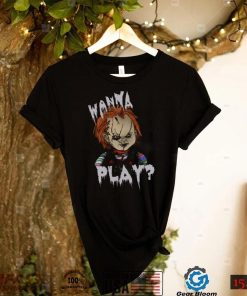 Wanna Play Halloween Unisex Sweatshirt Chucky Costume Shirt