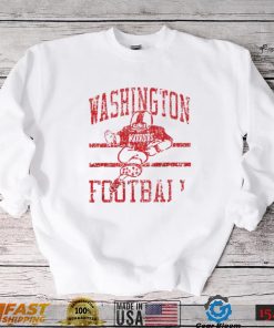 Washington Warriors football player retro shirt