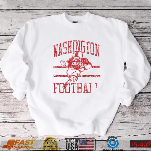 Washington Warriors football player retro shirt