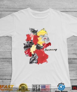 Watercolor Countries German Political Unisex T Shirt