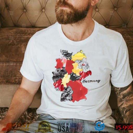 Watercolor Countries German Political Unisex T Shirt