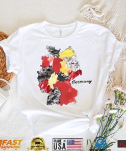 Watercolor Countries German Political Unisex T Shirt