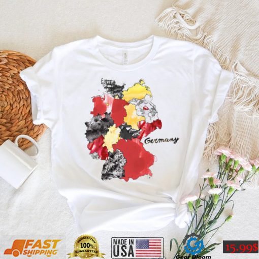 Watercolor Countries German Political Unisex T Shirt