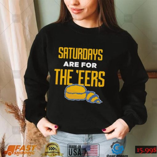 West Virginia Mountaineers Saturdays are for the ‘eers 2022 shirt