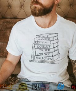 Wizard Book Harry Potter Merch T Shirt