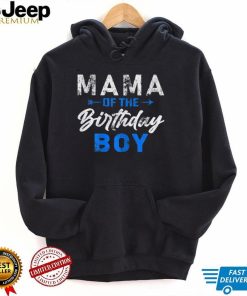 Womens Mama of the Birthday Boy Party Bday Celebration T Shirt