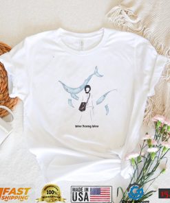 Woo Yeong Woo two Whale art shirt