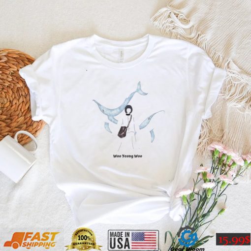 Woo Yeong Woo two Whale art shirt