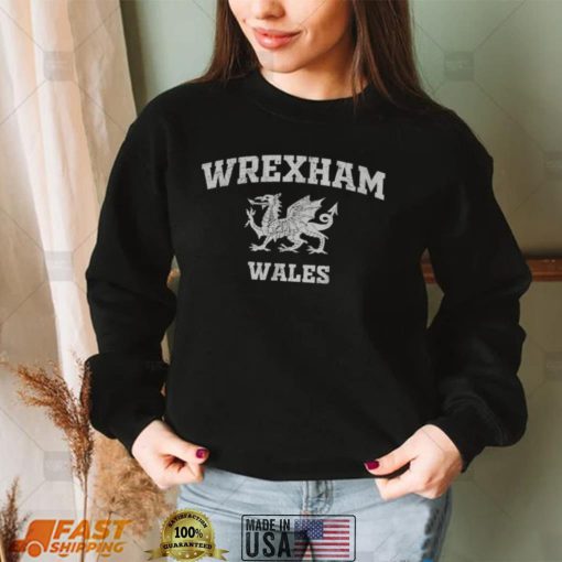 Wrexham Wales Retro Vintage T Shirt