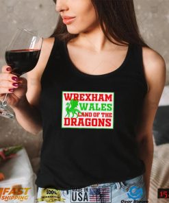 Wrexham wales football soccer dragon shirt