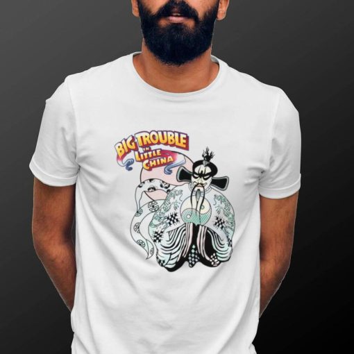 Big Trouble In Little China & Lo Pan Hd White Unisex Sweatshirt