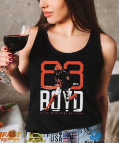 Tyler Boyd Cincinnati Bengals Bold Number Signatures Shirt