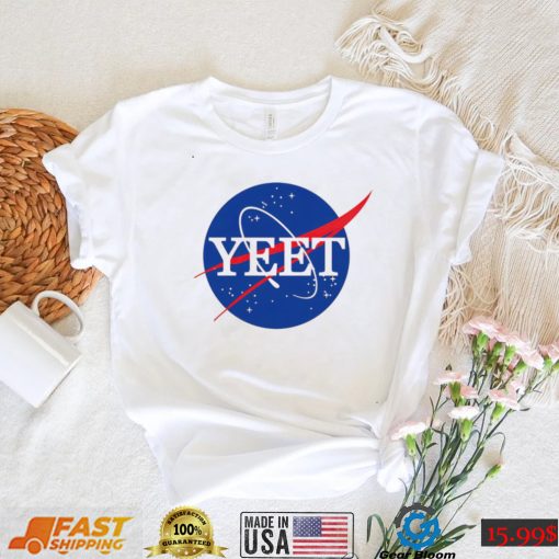YEET Nasa logo shirt