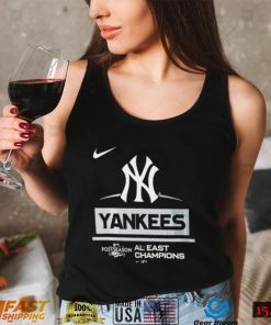 New York Yankees Nike 2022 AL East Division Champions Postseason shirt