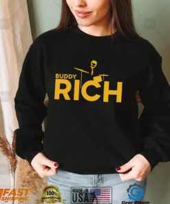 Yellow Logo Art Buddy Rich Unisex Sweatshirt