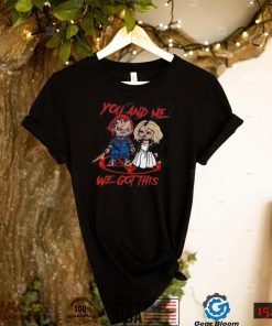 You And Me Chucky Tiffany Shirt Retro Chucky Movie Shirt