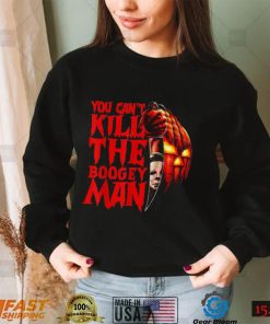 You Can’t Kill The Boogeyman Horror Pumpkin Halloween T Shirt