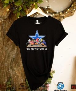 You Cant Sit With Us Halloween Horror Characters Dallas Cowboys Halloween Shirt