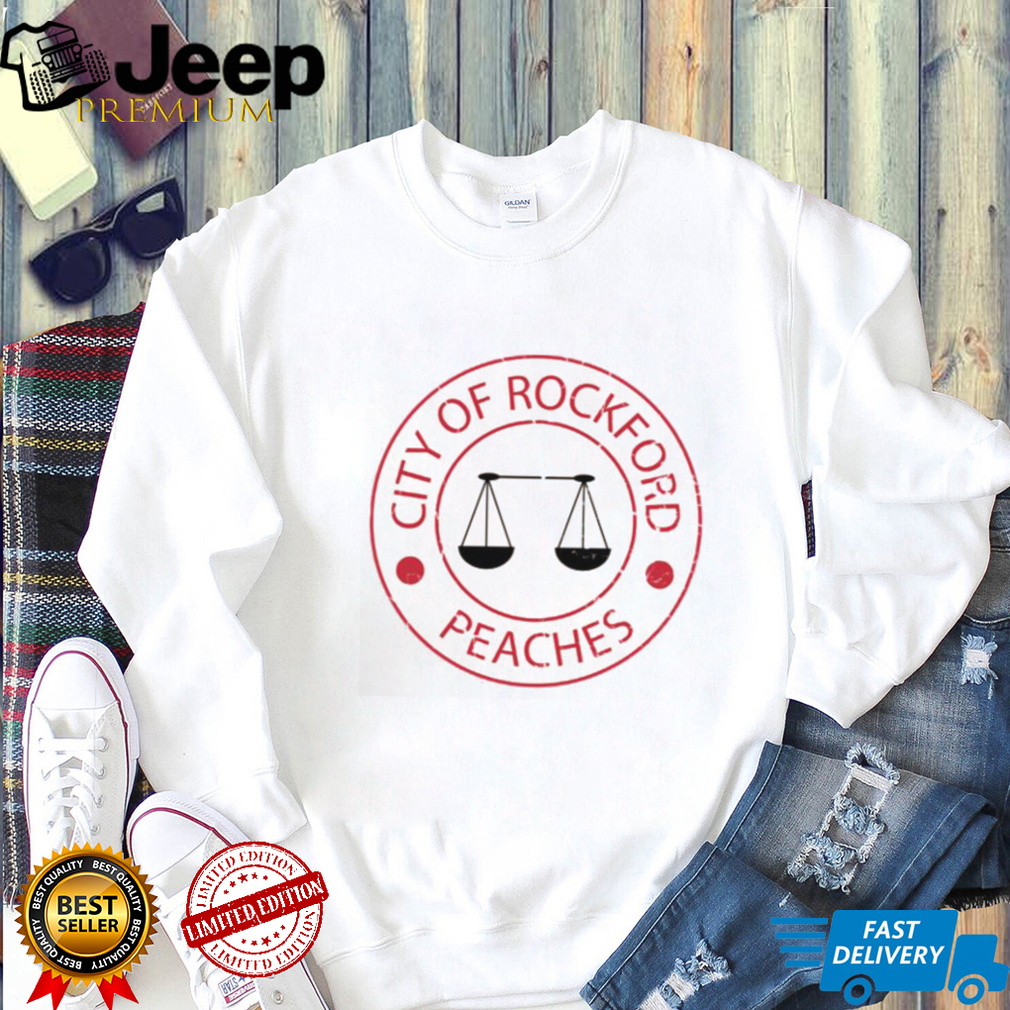 Logo Vintage Baseball Rockford Peaches Unisex Sweatshirt