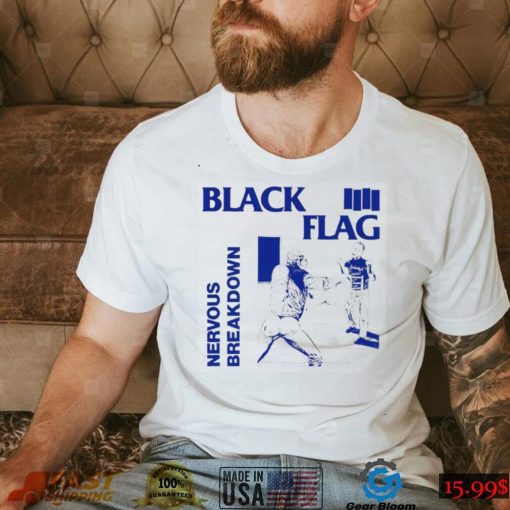 Black Flag nervous breakdown shirt