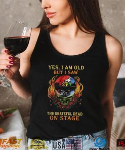 Yes I Am Old But I Saw The Grateful Dead Bear On Stage Grateful Dead Halloween T Shirt