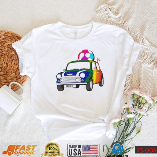 Mini Cooper LGBT color shirt