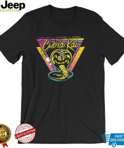 Vintage Retro Cobra Kai T shirt Cobra Kai 80S Triangle