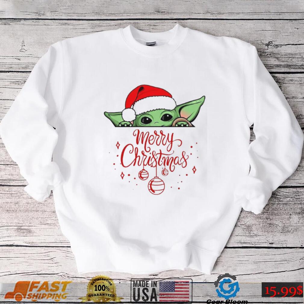 Merry Chritsmas Baby Yoda Christmas T shirt Star Wars Christmas Funny Merry Chritsmas Baby Yoda Christmas T shirt Star Wars Christmas Funny