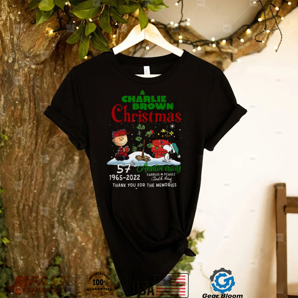 Charlie Brown Christmas T shirt Snoopy And Charlie Brown Christmas 56th Anniversary Charles M.schulz Charlie Brown Christmas T shirt Snoopy And Charlie Brown Christmas 56th Anniversary Charles M.schulz