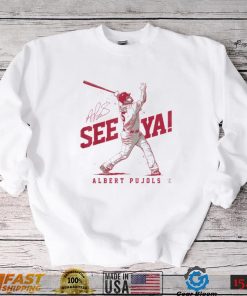 Albert Pujols T Shirt One Last Run Shirt 2022 Cardinals The Final Ride