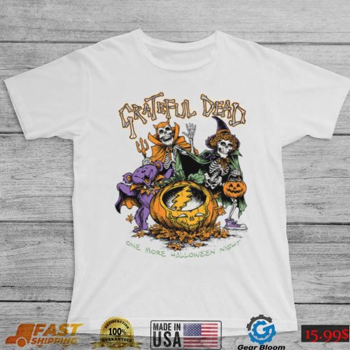 Grateful Dead One More Halloween Night Grateful Dead Halloween T Shirt