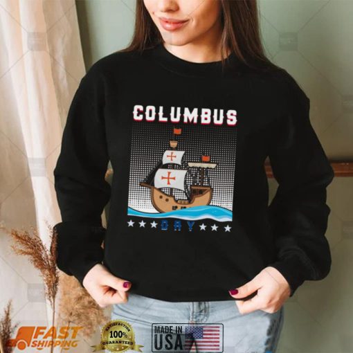 Retro Columbus Day T Shirt